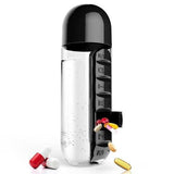 Pill Box Water Bottle Organiser - Amsonito™