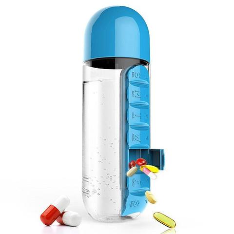 Pill Box Water Bottle Organiser - Amsonito™